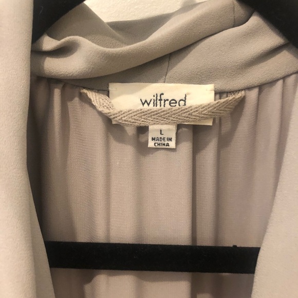 Aritizia Wilfred Sabine Dress Grey - Picture 2 of 3